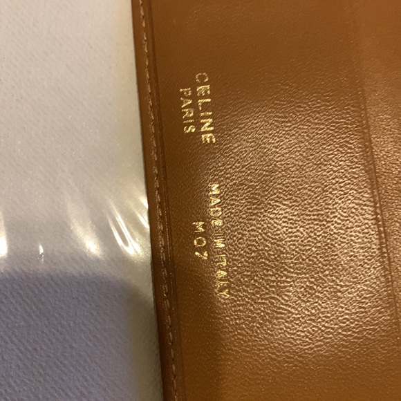 Celine canvas long wallet - Picture 4 of 10